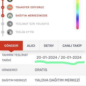 Kargomsende Kargo Gecikmesi Yanlış Adres