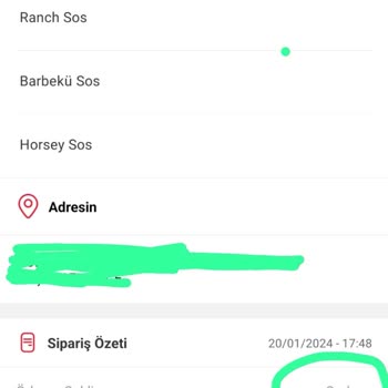 Tıkla Gelsin Sodexo Kartla Ödeme Hatası