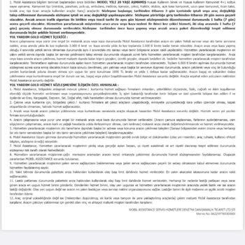 Mobil Assistance Yol Yardım Hizmetleri