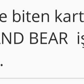 Pull and Bear Kartımdan İzinsiz Alışveriş!