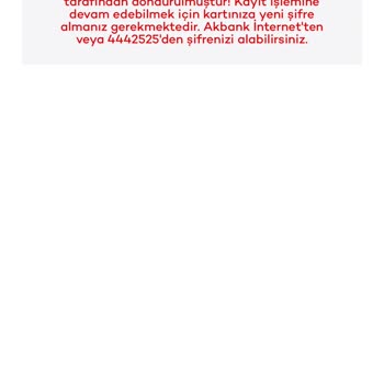Akbank Devamlı Bloke Sorunu
