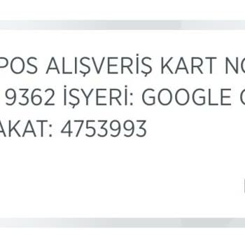 Hesabımdan İzinsiz Google Garena Adı Altında Para Çekilmiş