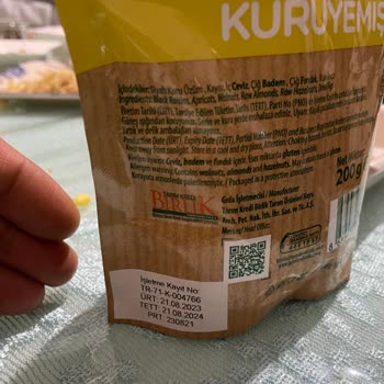 Tarım Kredi Kooperatifi Çiğ Kuruyemiş