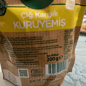 Tarım Kredi Kooperatifi Çiğ Kuruyemiş