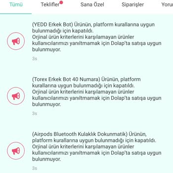 Torex Platform Kurallarına Aykırı