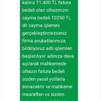 Diva Telekom Paramıda Geri Vermiyorlar