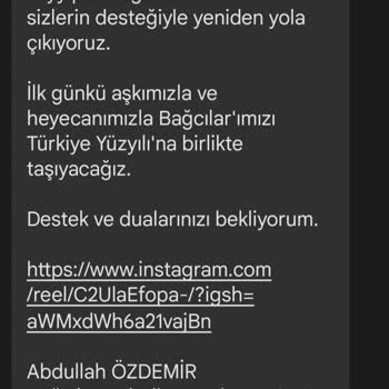 Bağcılar Belediyesinin Telefonlara Sürekli SMS Göndermesi