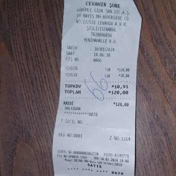 Dürümle Siparişim Teslim Edilmedi!