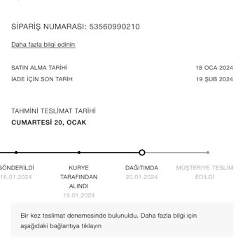 Kargoist Zara Kargom Acil Olmasına Rağmen Gecikti!