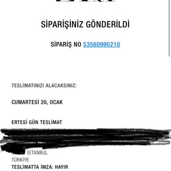 Kargoist Zara Kargom Acil Olmasına Rağmen Gecikti!
