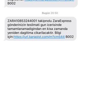 Kargoist Zara Kargom Acil Olmasına Rağmen Gecikti!