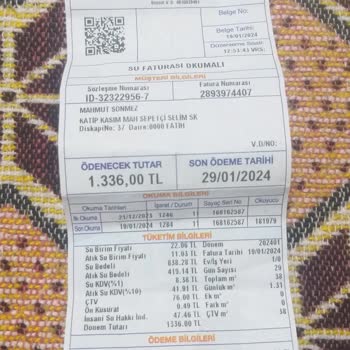 İSKİ Fatura Tutarının Yanlış Gelmesi