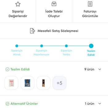 A101 Kapıda Açılmış Ve Eksik Ürün Yolluyor İade Almıyor