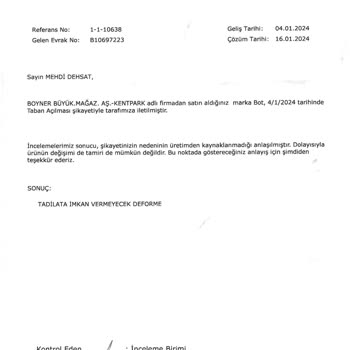 Yeşil Kundura H***** D******* Bot Taban Kırılması