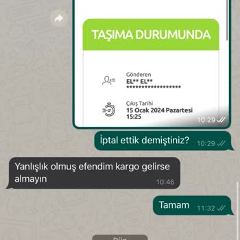 Elbica Para İade Etmiyor