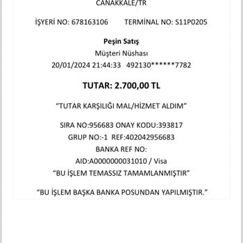 Çanakkale Yalova Restoran Hayal Kırıklığı Yaratan Restoran Deneyimi