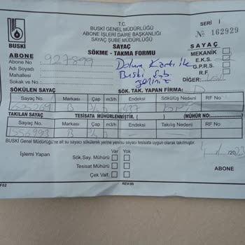 Bursa Büyükşehir Belediyesi Habersiz Sayaç Değiştirme