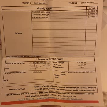 Bbutik Mobilya Butik Mobilya Ürün Kalitesi Ve Müşteri Hizmetleri Memnuniyetsizliği