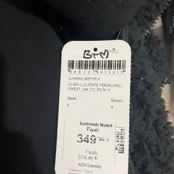 BTM Moda BTM Kasada Etiket Sorunu