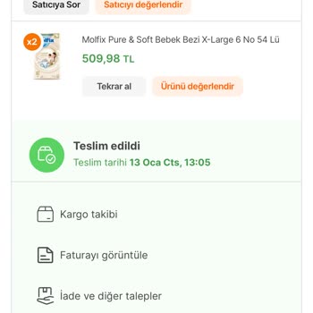 Molfix Bebek Bezi Sızdırıyor