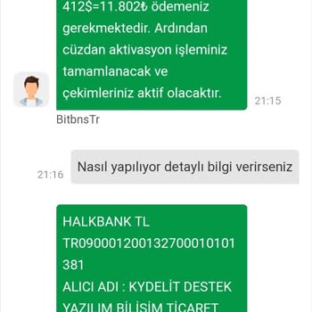 Trbns.com Hesabımdan İzinsiz Para Çekildi!