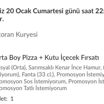 Domino's Pizza Eksik Sipariş!