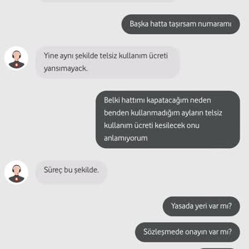 Vodafone Faturasız Hatta Geçişte Yaşadığım Sorun