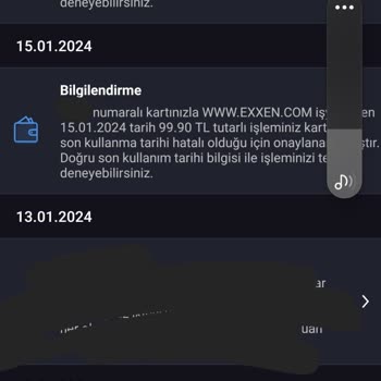 Exxen Üyeliğim Olmamasına Rağmen Kartım Dan Para Çekilmiş