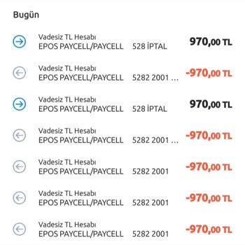 Paycell Paramı Geri Verin