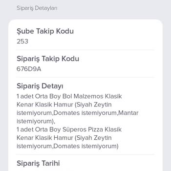 Domino's Pizza Soğuk Pizzadan Baktım