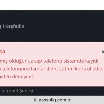 Passolig Kaydı Ve T.C. Kimlik Numarası İle İlgili Yardım Talebi