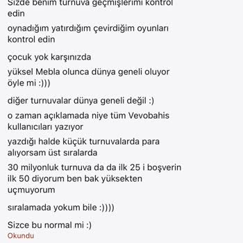 Vevobahis Çevrimiçi Oyun Platformunda Yaşanan Turnuva Ödülü Problemleri