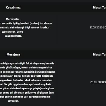 Monster Klavye Tuşları Silinme Sorunu Ve Değişim Garantisi Verip Cayma