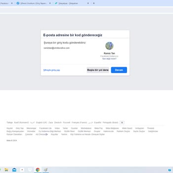 Facebook Hesabım Giriş Yapamıyorum