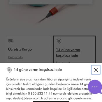 Dyson Elektronik Cihaz İadesinde Yaşanan Sorunlar