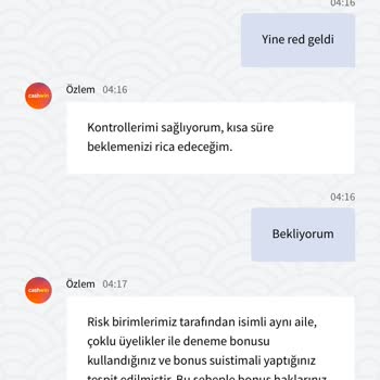 Cashwin Ödeme Yapmayıp Hesabımı Kapattı