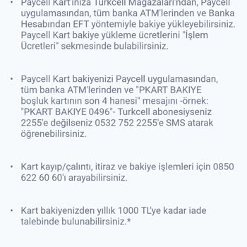 Turkcell Paycell Sanal Kart Sorunu