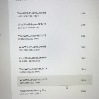 MSI Türkiye MSI Servis Dönüşü Virüs Sorunu