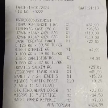 Migros Uzman Kasap Saç Kavurma