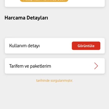 İstediğim Tarifeye Geçemiyorum Vodafone!?