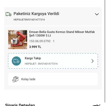 Hepsijet Aktarmada Bekleyen Kargo