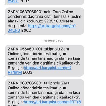 Kargoist Kargo Ist Ve Zara Şikayet