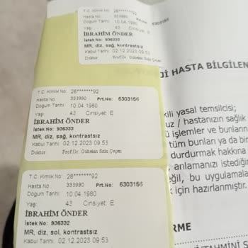 Medical Park Hastanesi Mağduru Hasta