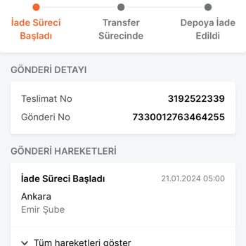 Trendyol Express Kargo Firması Sk