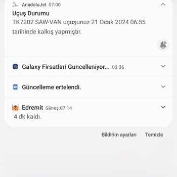Anadolu Jet Uçağa Alınmadım Zaman Olmasına Rağmen