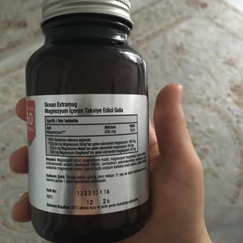 Orzax İlaç Ocean Extramag Magnezyum Orijinalliği Şüpheli Ürün