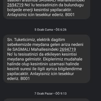 VEDAŞ Sürekli Yapılan Planlı Enerji Kesintisi