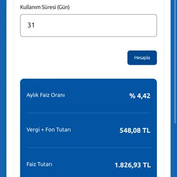 Yapı Kredi Bankası Esnek Hesap Faiz Tutarsızlığı