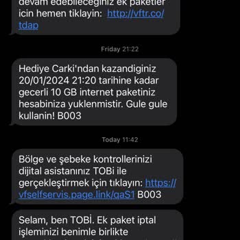 Vodafone Faturasında Haksız Tarife Aşım Ücreti!