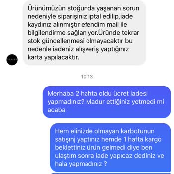 Cömert Ayakkabı (comertshoes.com) Online Alışveriş Sitesinden Sipariş Mağduriyeti